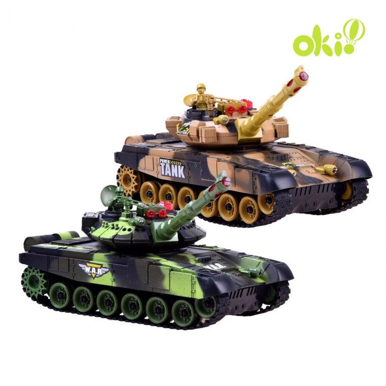 Xe tăng chiến đấu Okio Mini RC