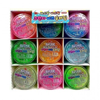 Slime Crunchy Bead (Màu ngẫu nhiên) - Chơi đất sét quái vật lỏng, chơi xúc giác, chơi tại nhà