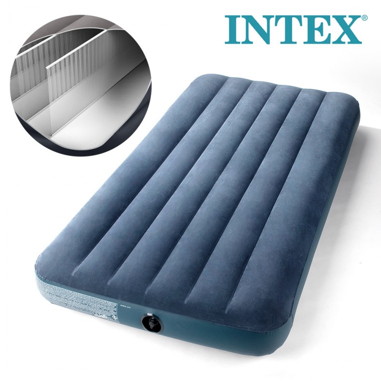 Thảm cắm trại INTEX Air Mat Durabeam (Siêu đơn) Dụng cụ cắm trại INTEX