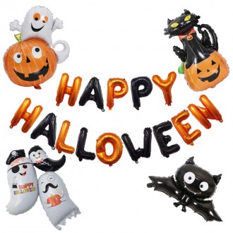 bong bóng giấy bạc halloween