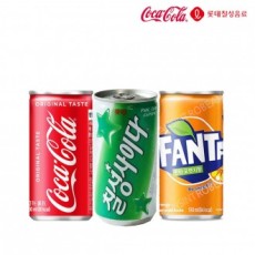 Coca Cola & Fanta Cam & Rượu Táo Chilsung 190ml