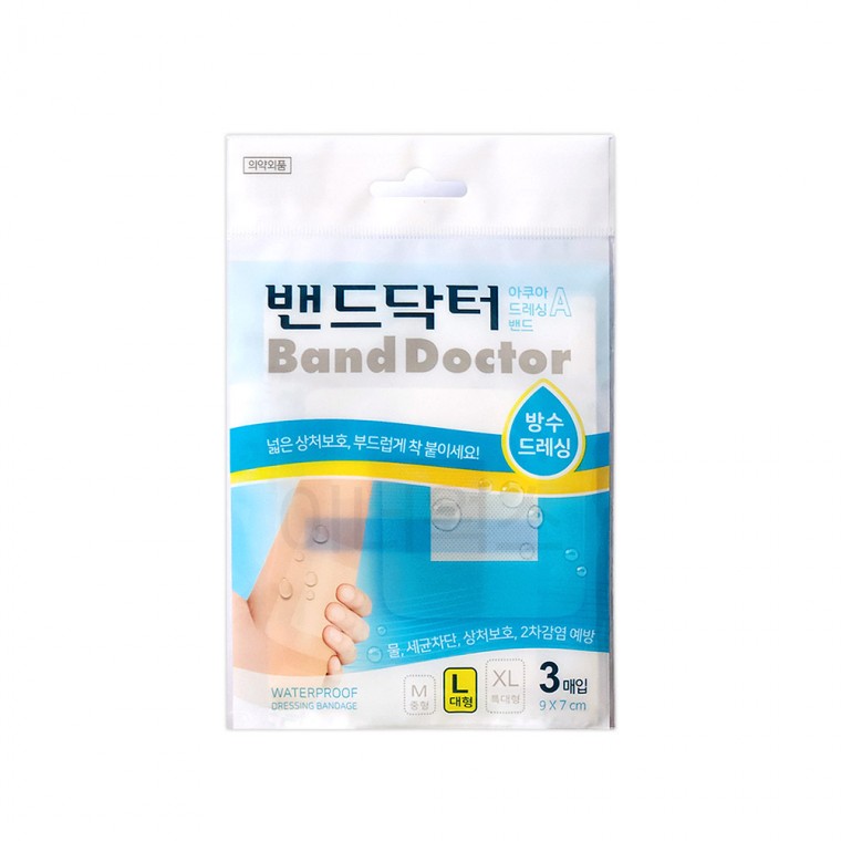 Band Doctor Aqua Dressing Band A (vừa/lớn/cực lớn) băng chống thấm nước