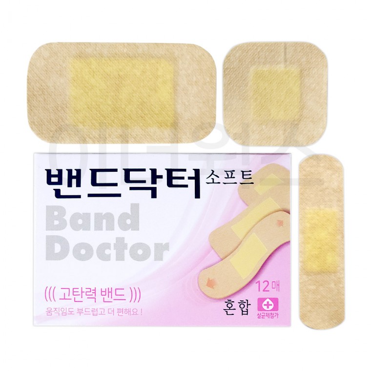 Band Doctor Soft Co Giãn Cao (Chọn 1 trong 4 loại) Band-Aid