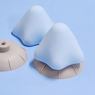 Máy mát xa silicone hấp phụ, bóng massage ngôi sao năm cánh, thiết bị bấm huyệt, massage lưng, massage cổ, massage chân