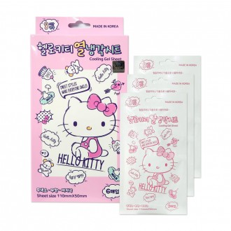 Tấm làm mát nhiệt Hello Kitty nội địa 6 tấm