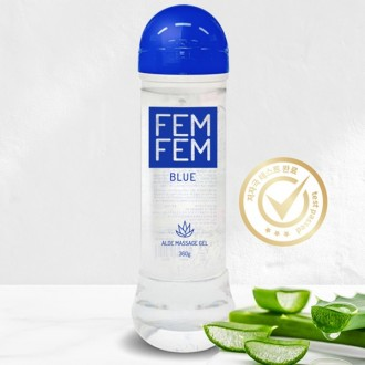 FemFem FEMFEM Dung Tích Lớn Gel Xanh 360Ml Gel Lô Hội Love Gel Trưởng Thành Gel Tình Yêu Cơ Thể Hòa Tan Trong Nước Massage Gel Dầu dưỡng Da Dành Cho Người Lớn Sản Phẩm