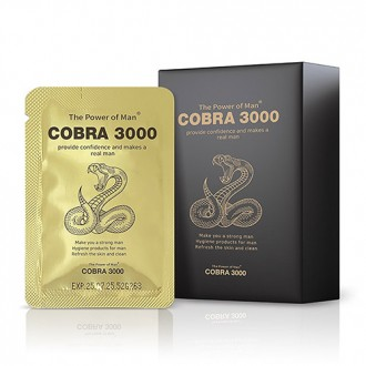 Cobra 3000 dành cho Nam Love Massage Power Gel Long Time Male Training Sữa rửa mặt xỉn màu