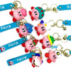 Kirby of the Stars hình nhân vật xe móc khóa móc chìa khóa túi vòng bao bì cá nhân