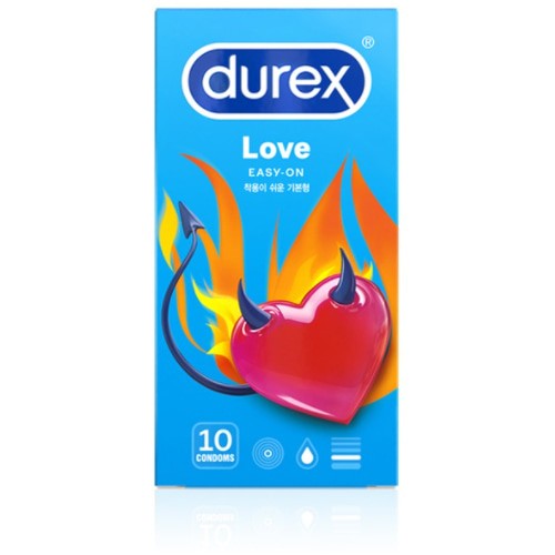 Dụng cụ tránh thai an toàn Durex Love 10 gói