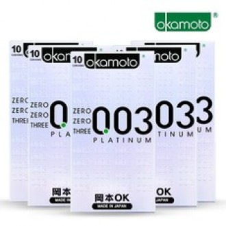 Okamoto 003 Platinum 50p 5 hộp 10 miếng