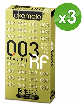 Okamoto 003 Real Fit 10 cái 3 hộp