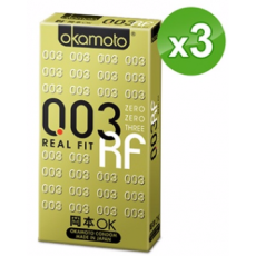 Okamoto 003 Real Fit 10 cái 3 hộp