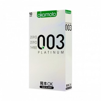 Okamoto 003 Platinum 1 hộp 10 miếng