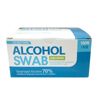 Giấy chuẩn bị cồn Dongnam (Alcohol Swap) 100 tờ