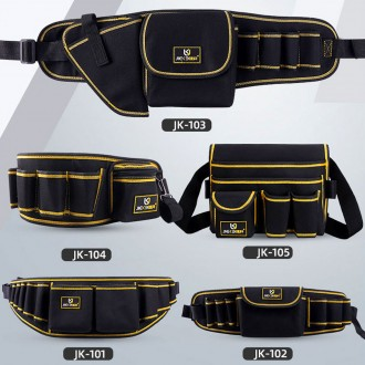 Crossover Multi Tool Hip Sack Strong Oxford Fabric Phần cứng Công cụ Túi lưu trữ công cụ nhỏ