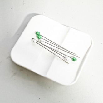 Kim quần áo pin từ pin đệm trắng kim giữ pin rod phết kim pin đệm