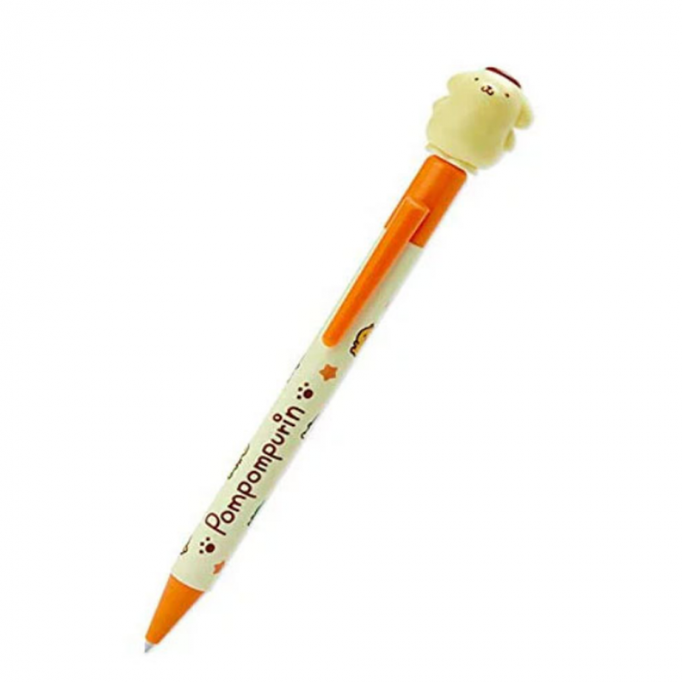 Bút bi Sanrio linh vật Pom Pom Purin Bút bi đen 0,5mm Bút bi