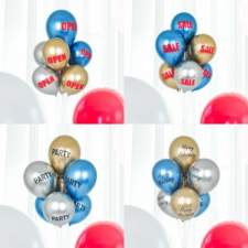 Bộ giá treo bong bóng trang trí 130cm (chrome) Bóng bay trang trí tiệc sinh nhật