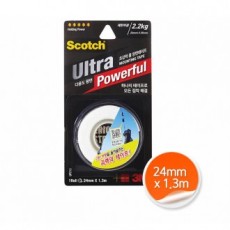 Băng keo hai mặt xốp siêu bền Scotch UP213 24mm x 1,3m