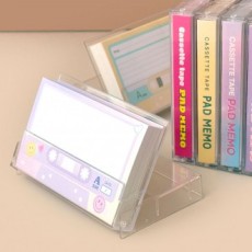 2000 giấy ghi nhớ băng cassette 20 miếng 1 hộp - Tteok Memo Academy Khuyến mãi Retro Không dính