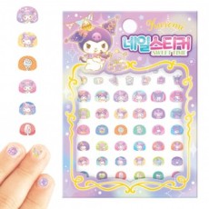 Công ty văn hóa Haksan Nhân vật Sanrio Nhãn dán móng tay Kuromi Thời gian ngọt ngào