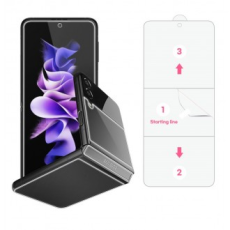 Phim dán toàn bộ Galaxy Z Flip 3 G Flip 3 TPU, toàn bộ phim bản lề bên trong, trước, ngoài và sau, 4 tấm