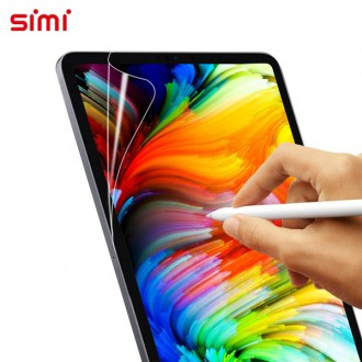 Simi Galaxy Tab S7+ Kết cấu giấy kháng khuẩn Phim chống vân tay 2 chiếc