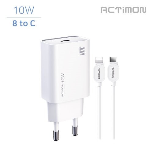 [Hunicase] Củ sạc Actimon home 10W (1 cổng C) (8 to C)