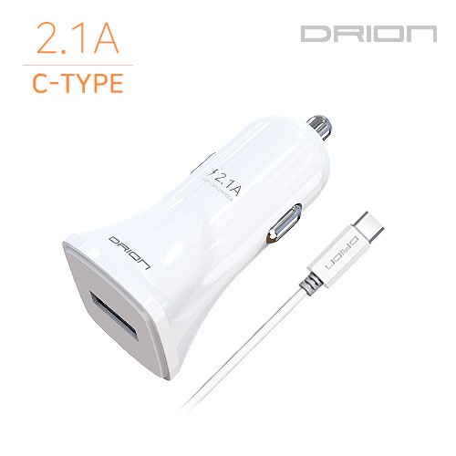 [Hunicase] Sạc ô tô Drion USB 1 cổng 2.1A (C-TYPE)