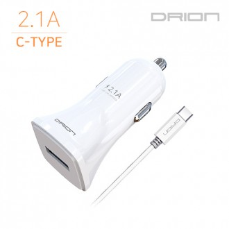 [Hunicase] Sạc ô tô Drion USB 1 cổng 2.1A (C-TYPE)