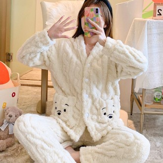 (Công ty TNHH BK) Bộ đồ ngủ bằng sợi nhỏ Pocket Bear