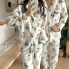 (Công ty TNHH BK) Bộ Pyjama Microfiber Green Green Bear