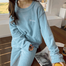 (BK Co., Ltd.) Bộ Đồ Mặc Nhà Microfiber Hàng Ngày