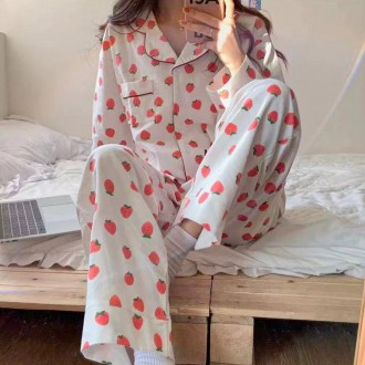 Bộ Pyjama dâu đào