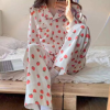 Bộ Pyjama dâu đào