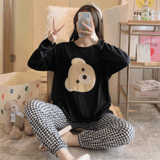 Bộ pyjama mặt bông