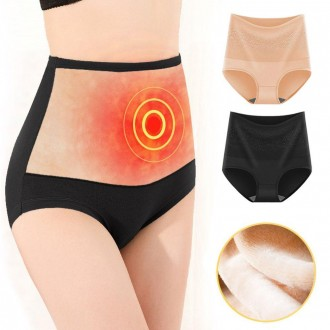 Cao Cấp Bụng Chải Quần Lót Nữ Cô Gái Bụng Spandex Mùa Đông Kinh Nguyệt Bụng Ấm Hơn