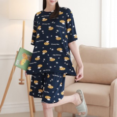 Cặp đôi Nữ Pyjama Set Ngủ Nam Nữ Động Vật Cặp Vợ Chồng Mới Cưới