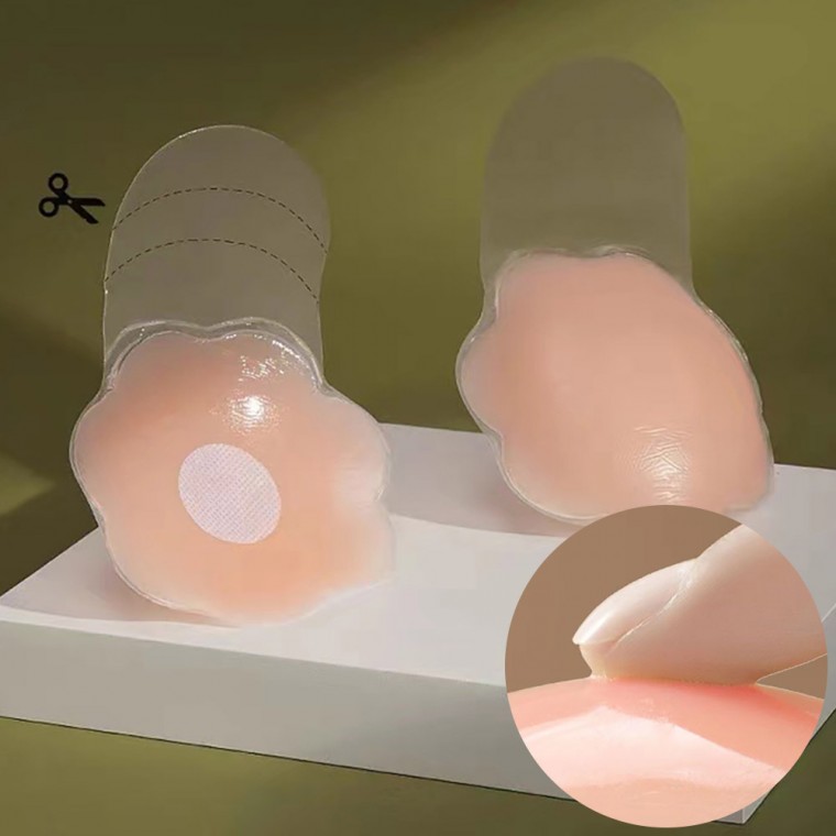 Áo ngực silicone màu khỏa thân (miếng dán tăng âm lượng cho núm vú)