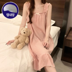 (Bao gồm mũ) Váy pyjama kẻ ca rô mới mẻ