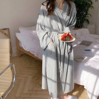 Áo choàng pyjama mềm có dây đeo thắt lưng áo choàng tắm hàng ngày