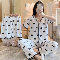 BNCW-C3012 Đồ ngủ Pyjama ba mảnh mát mẻ cho nữ