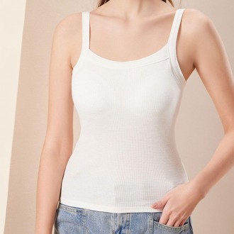 Dây đeo nữ tank top tập thể dục không tay mặc ở nhà thoải mái tích hợp áo ngực dây đeo hàng đầu tank top tank top áo ngực cap cap tank top phụ nữ