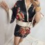 Áo choàng ngủ mặc đồ lót kimono mặc nhà Yukata