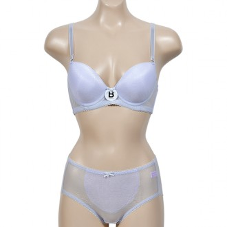 [Fox][ST205b] Bộ quần lót lưới chỉnh điện lưới B Cup Bra