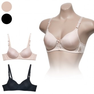 Chất liệu rayon không dây khuôn thoáng mát A cup bra 0945nb