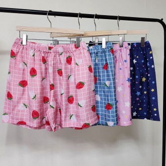 Quần pyjama rayon 3 thân mùa hè nội địa