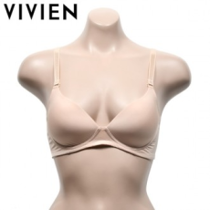 [Vivian] Basic Simple Basic Khuôn Không Dây A Cup Bra 0132uo