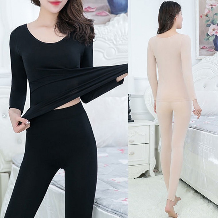 Bộ quần legging lót lông có sưởi ấm dành cho nữ