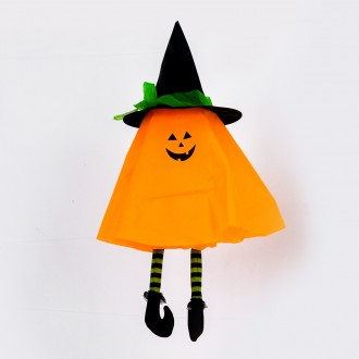 Móc treo trần Halloween (quả bí ngô dễ thương) trang trí tiệc bí ngô